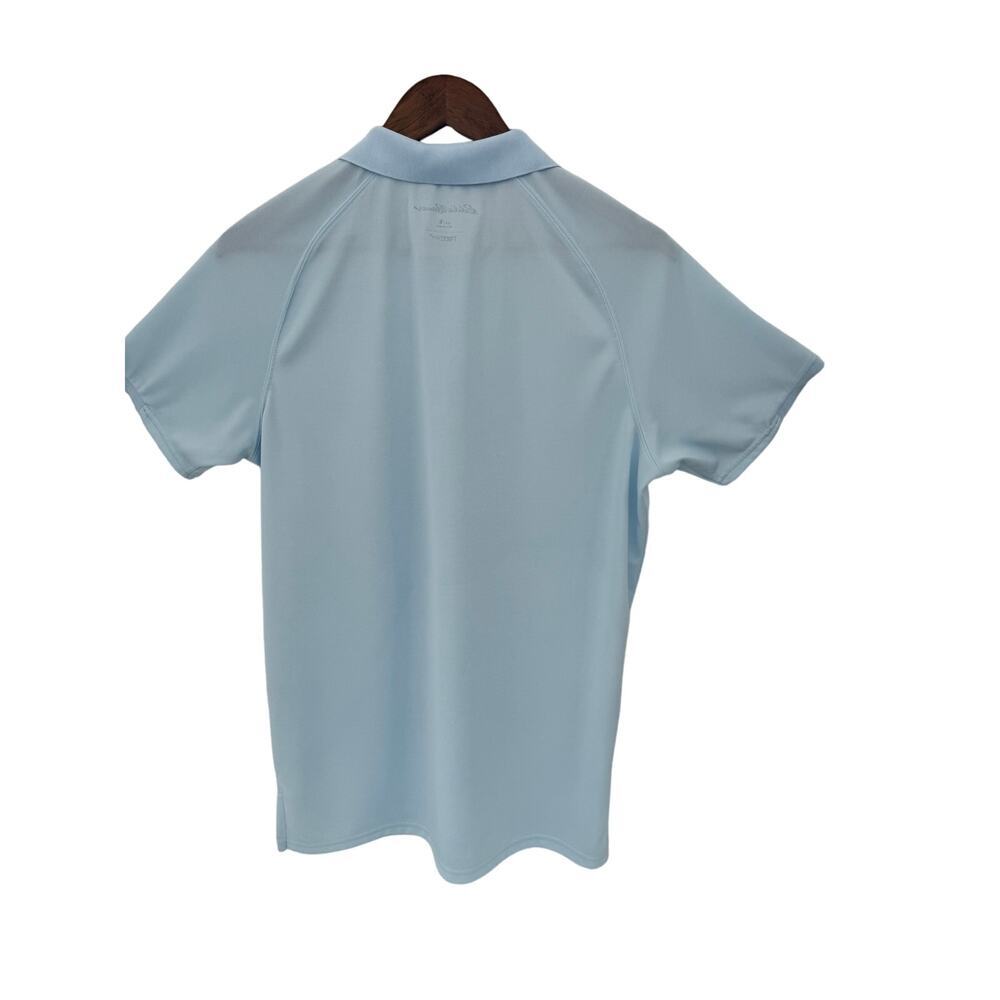 Eddie Bauer Men's Freestone Polo Shirt Light Blue Size L - Picture 2 of 8